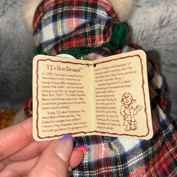 2/$35 BOYDS BEARS CINDY MCSNOOZLE W/ CUDDLES #904064 RETIRED NWT COLLECTABLE - Picture 6 of 7